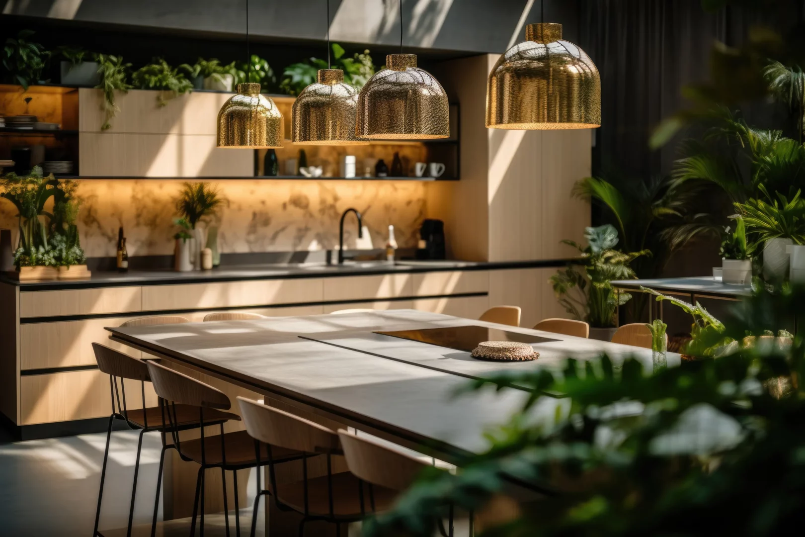 Biophilic Design Keuken - sfeervolle keuken 1