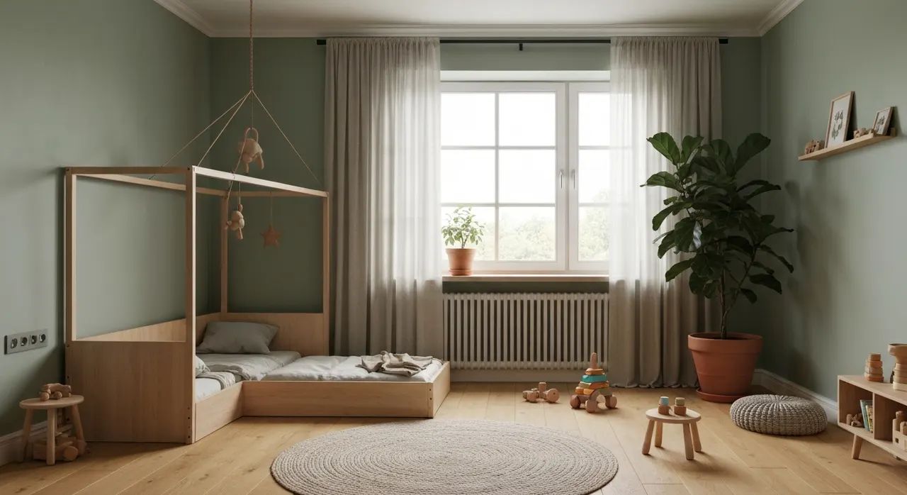 Biophilic Design kinderkamer