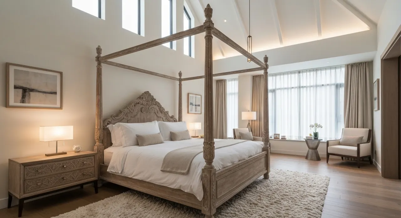 Biophilic Design slaapkamer