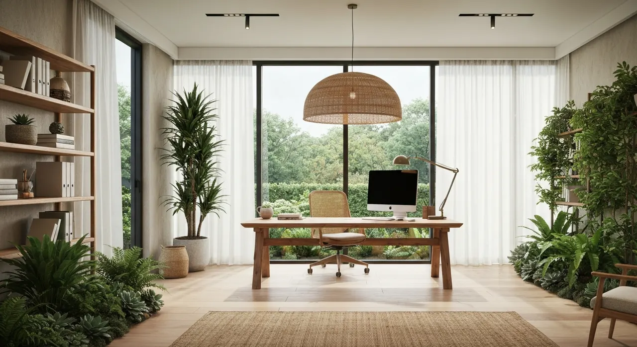 Biophilic Design werkkamer