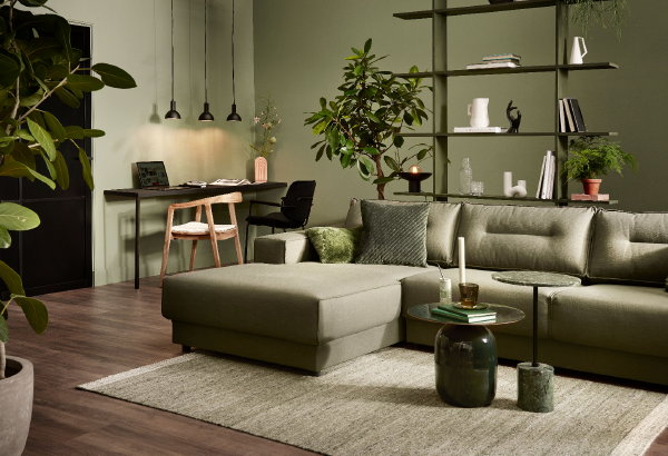 Biophilic Design Woonkamer - sfeervolle woonkamer 7