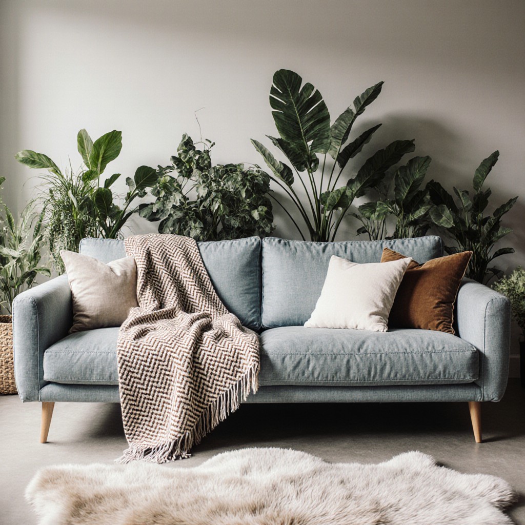 Biophilic Design Woonkamer - sfeervolle woonkamer 8