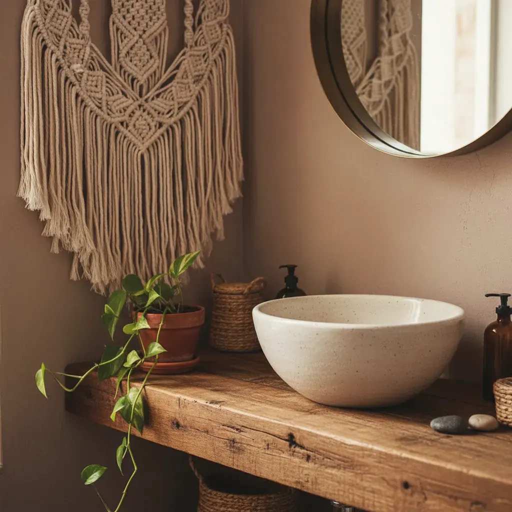 Bohemian Badkamer - kleurenpalet en sfeer