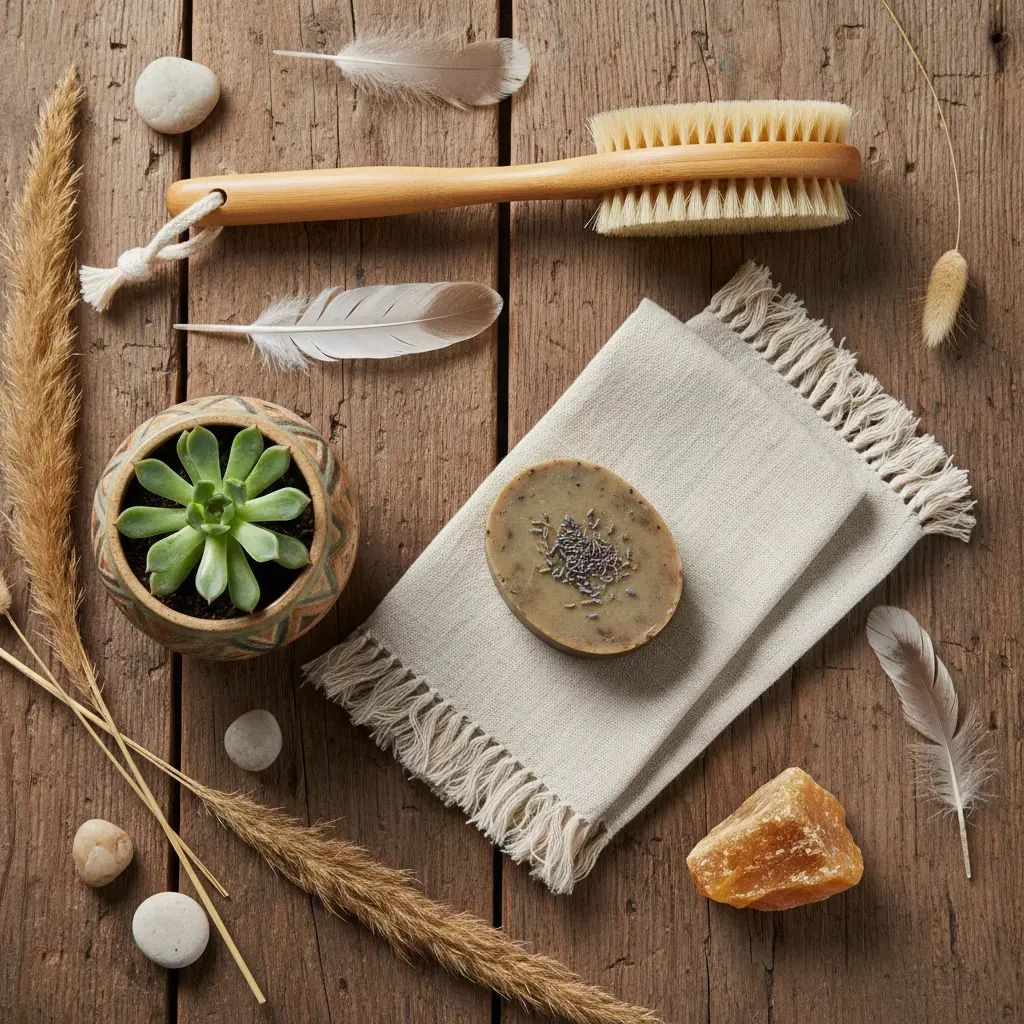 Bohemian Badkamer - inrichting en decoratie