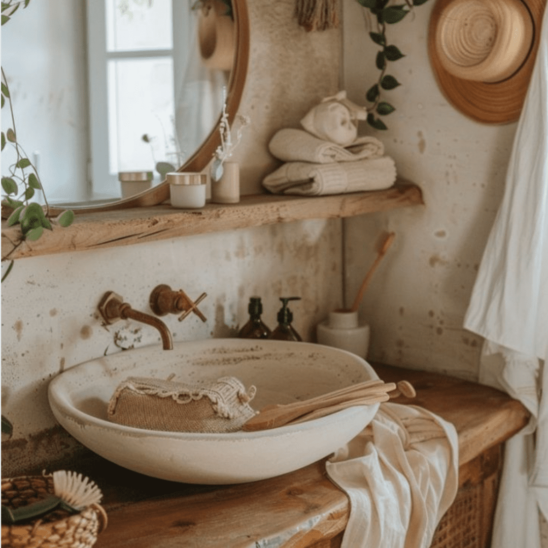 Bohemian Badkamer - sfeervolle badkamer 12