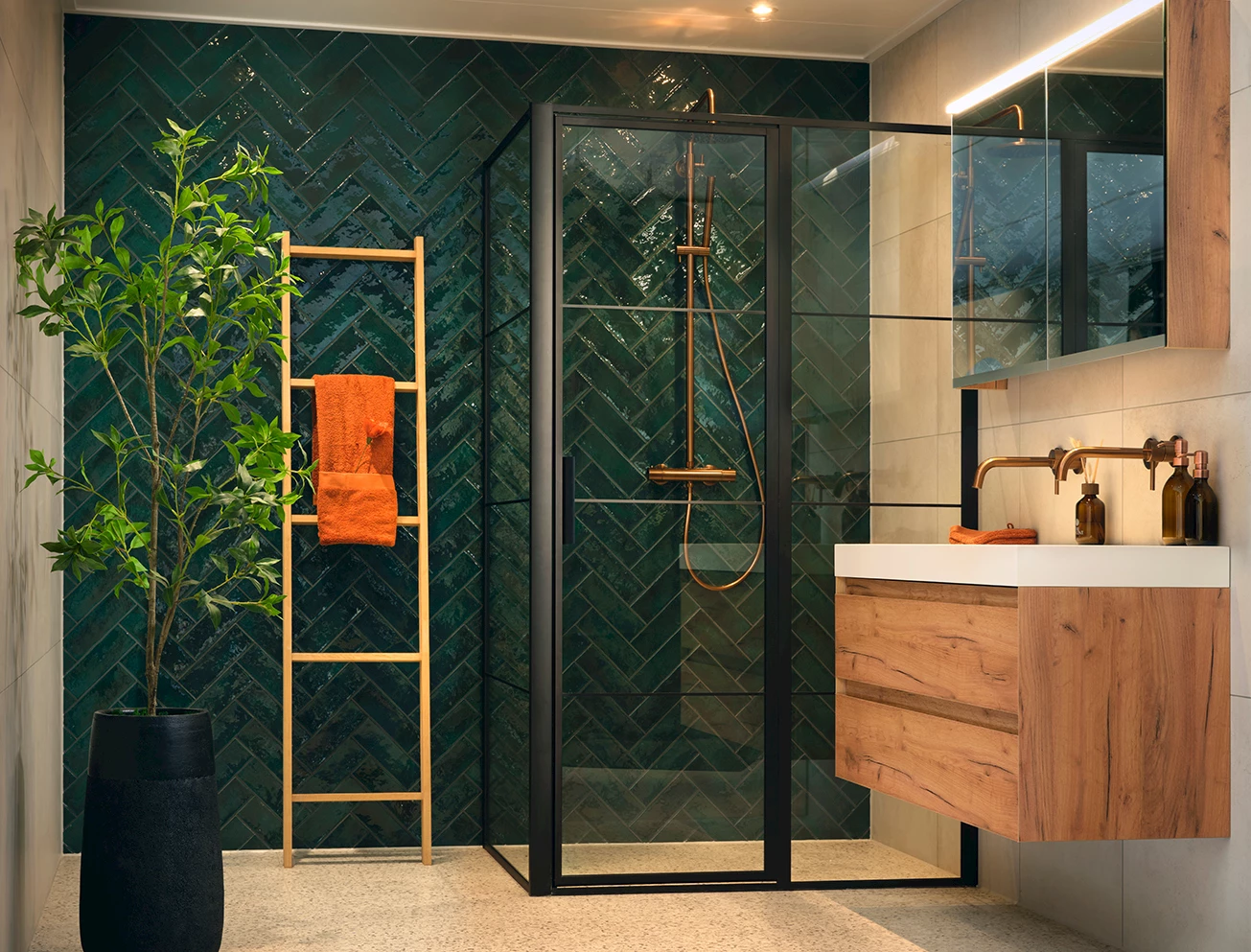 Bohemian Badkamer - sfeervolle badkamer 15