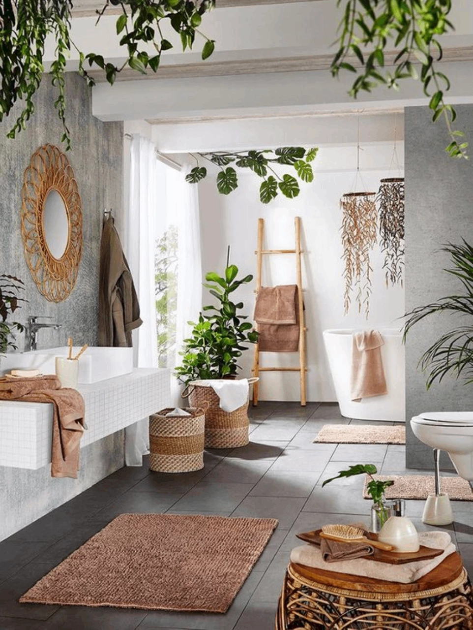 Bohemian Badkamer - sfeervolle badkamer 9