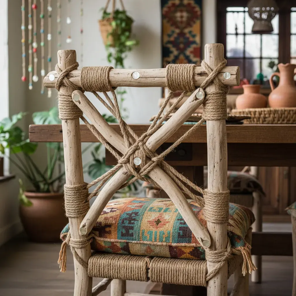 Bohemian Eetkamer - meubels en opstelling