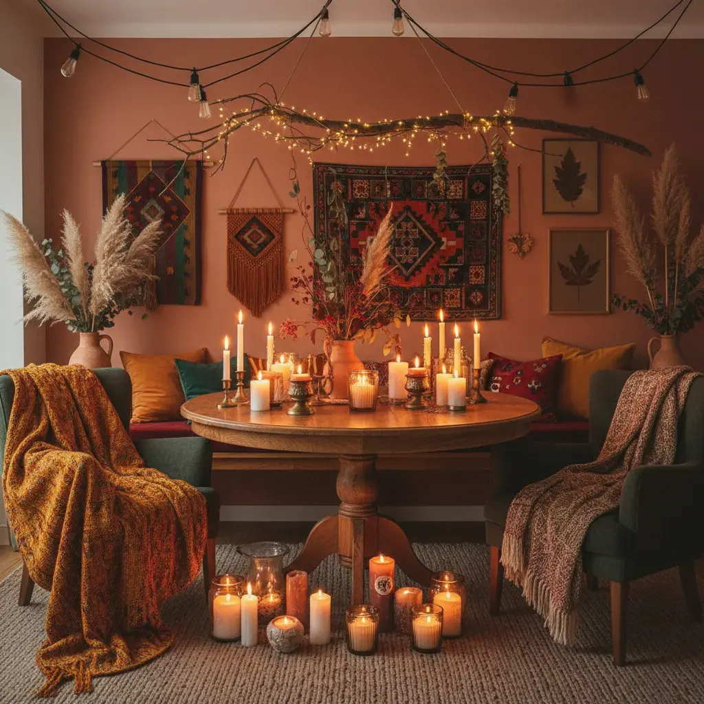 Bohemian Eetkamer - seizoensvariant