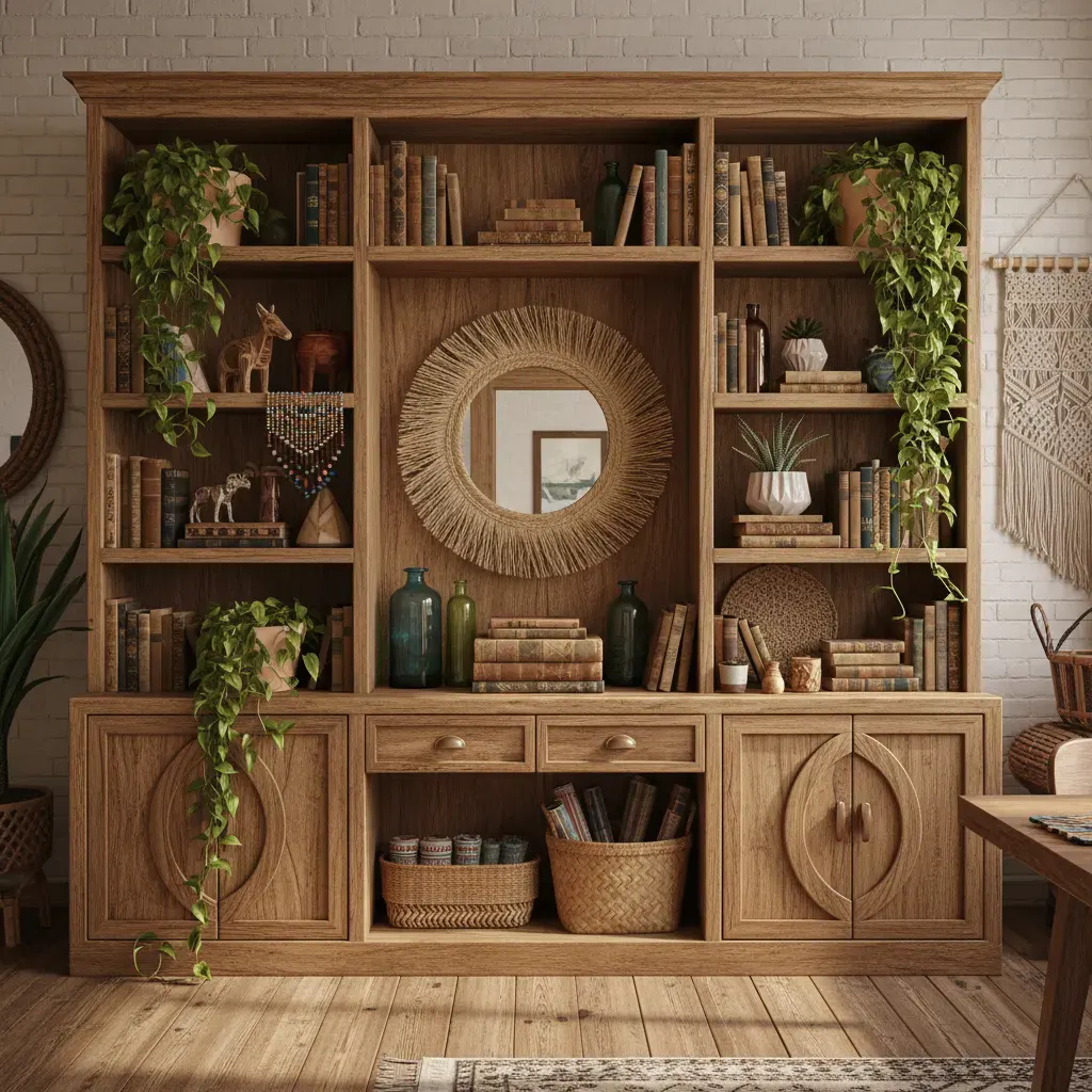 Bohemian Eetkamer - rekken en opbergen