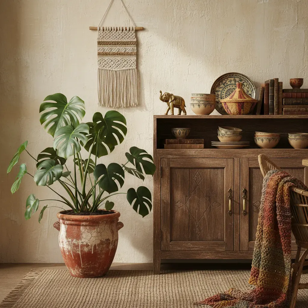 Bohemian Eetkamer - kleurenpalet en sfeer