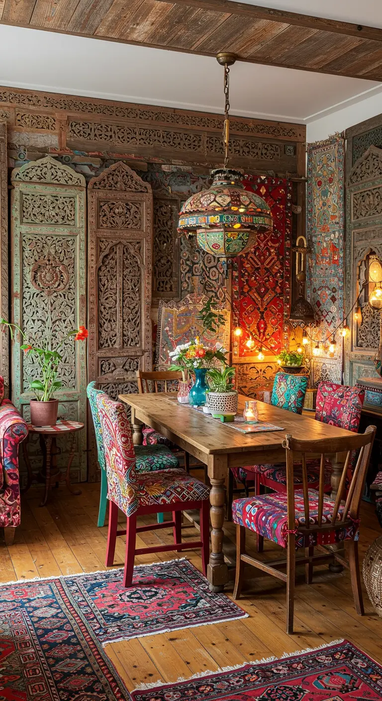 Bohemian Eetkamer - sfeervolle eetkamer 19