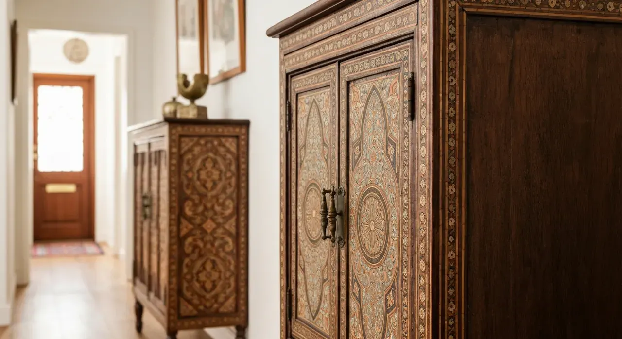 Bohemian Hal - meubels en opstelling