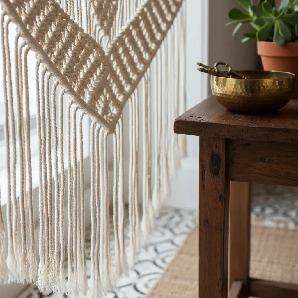 Bohemian Hal - detail van materialen en textuur