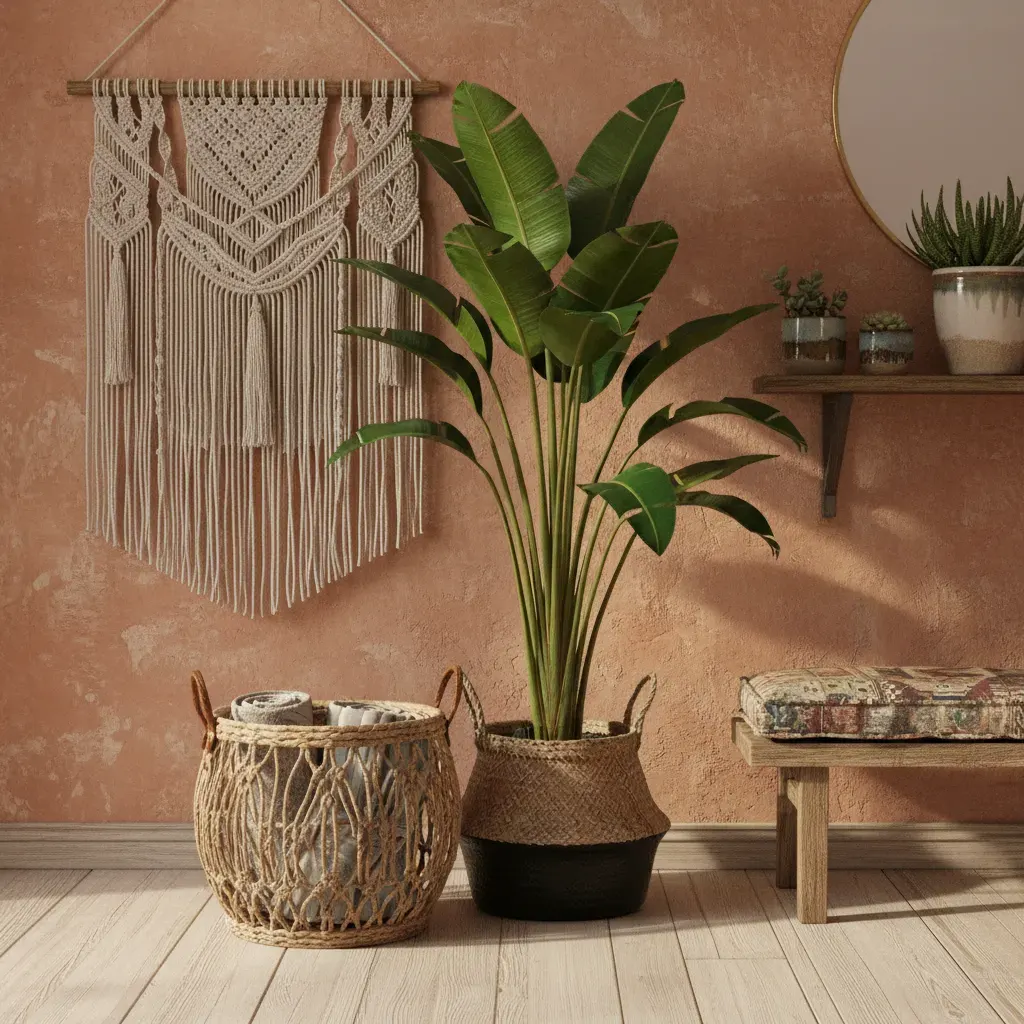 Bohemian Hal - kleurenpalet en sfeer