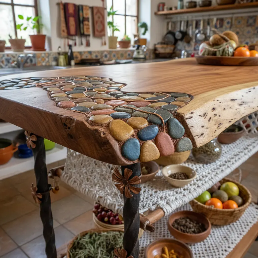 Bohemian Keuken - meubels en opstelling