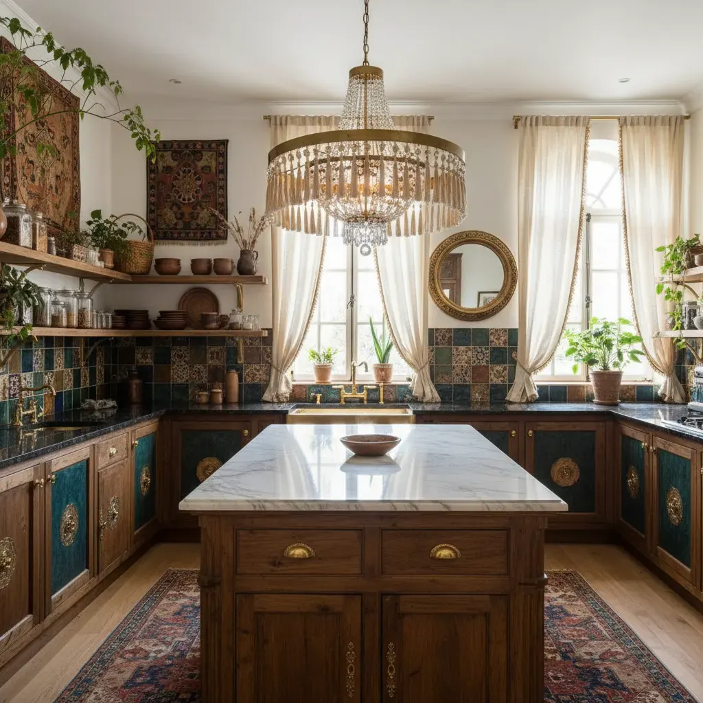 Bohemian Keuken - luxe variant