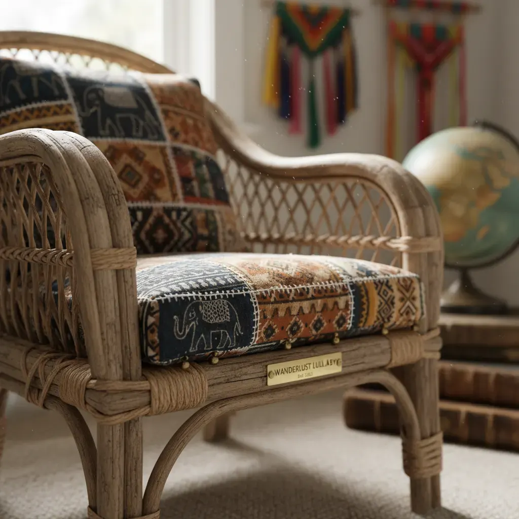 Bohemian Kinderkamer - meubels en opstelling