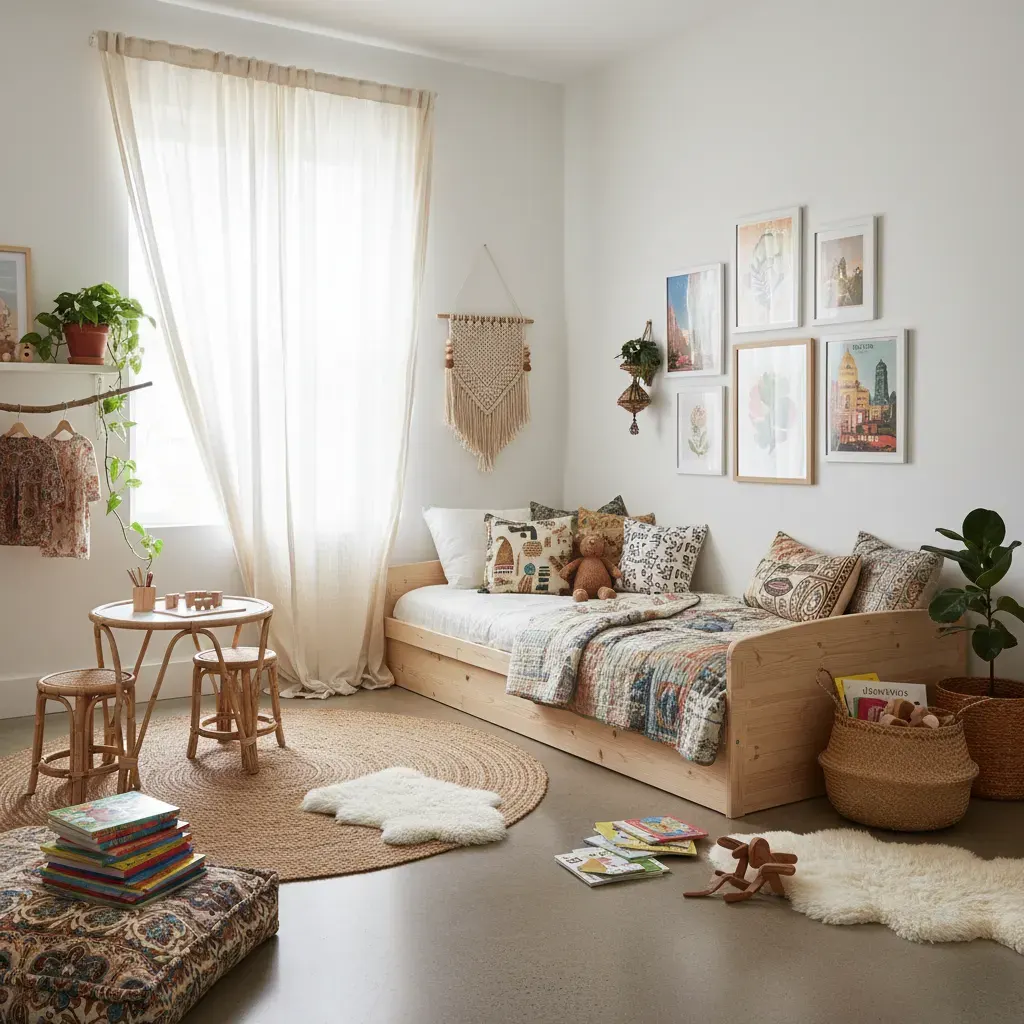 Bohemian Kinderkamer - budgetvriendelijke look