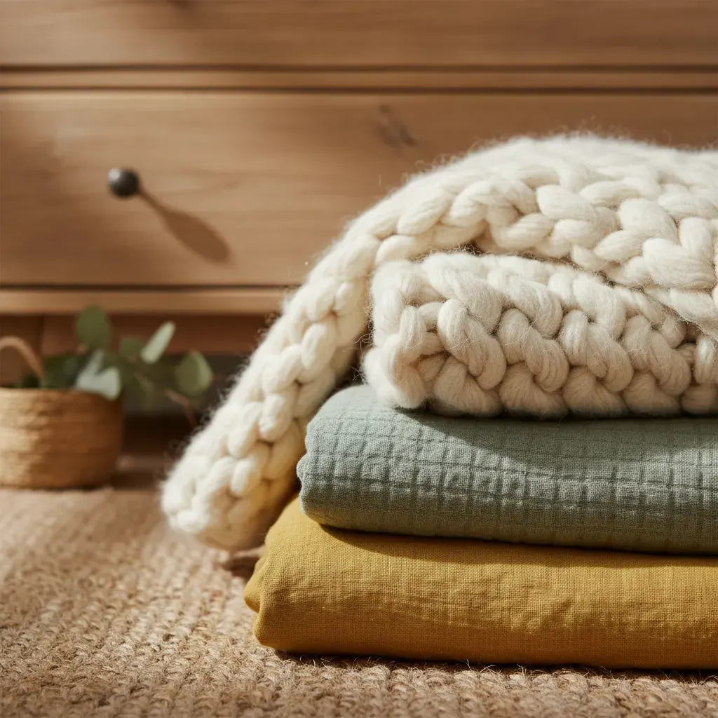 Bohemian Kinderkamer - detail van materialen en textuur