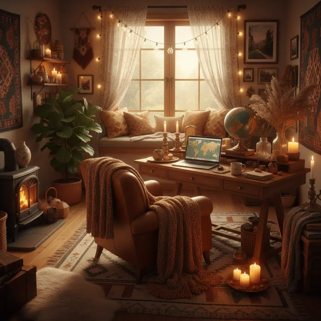 Bohemian Werkkamer - seizoensvariant