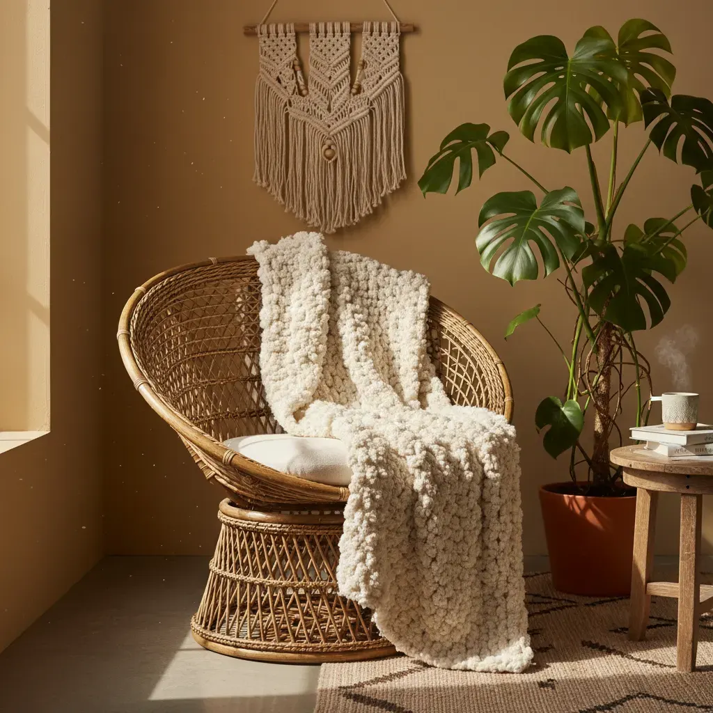 Bohemian Werkkamer - kleurenpalet en sfeer