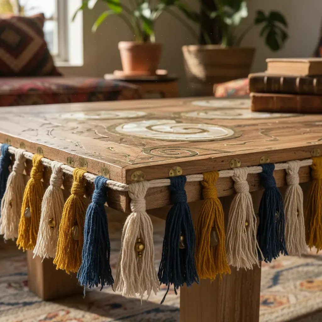 Bohemian Woonkamer - meubels en opstelling