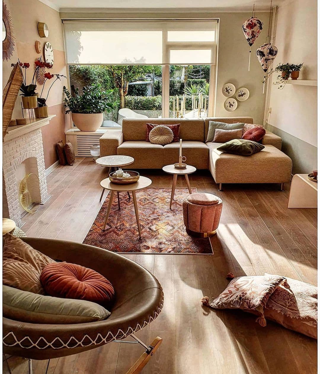 Bohemian Woonkamer - sfeervolle woonkamer 1