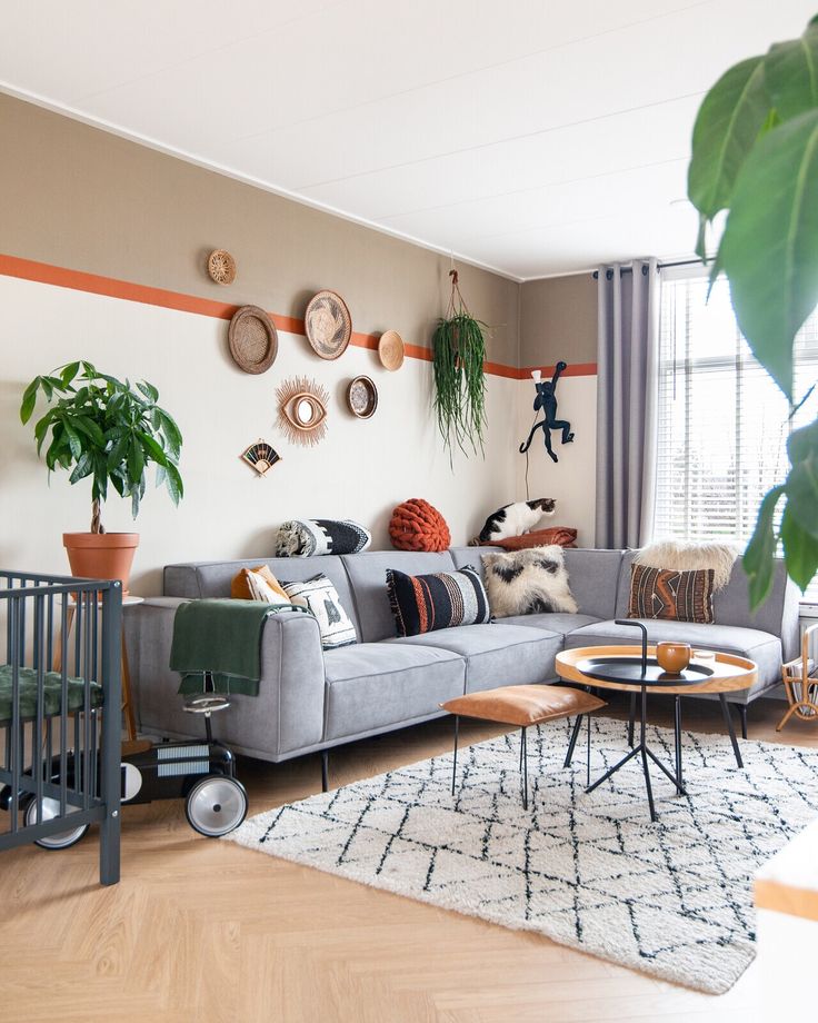 Bohemian Woonkamer - sfeervolle woonkamer 15