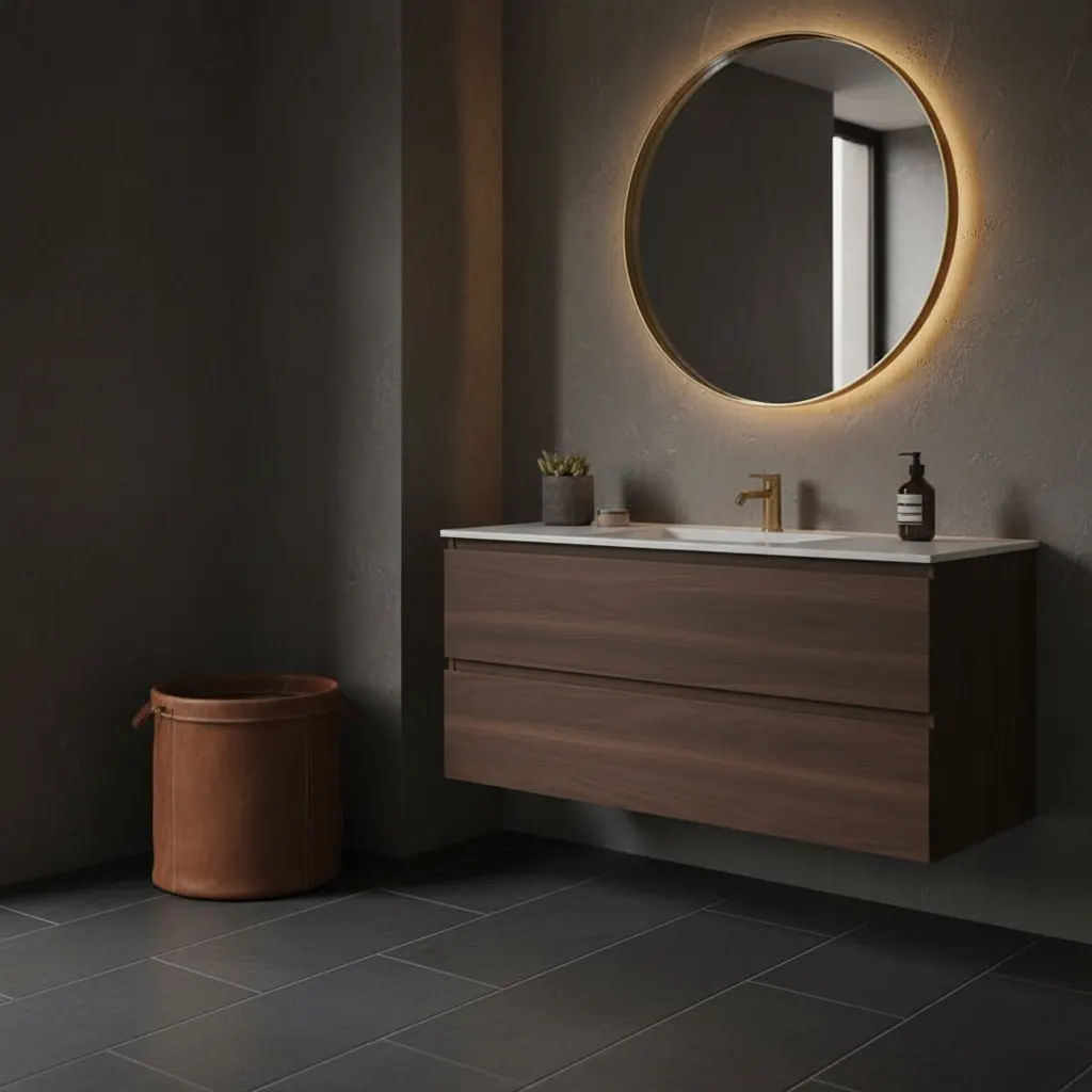 Bold Coffee Badkamer - kleurenpalet en sfeer