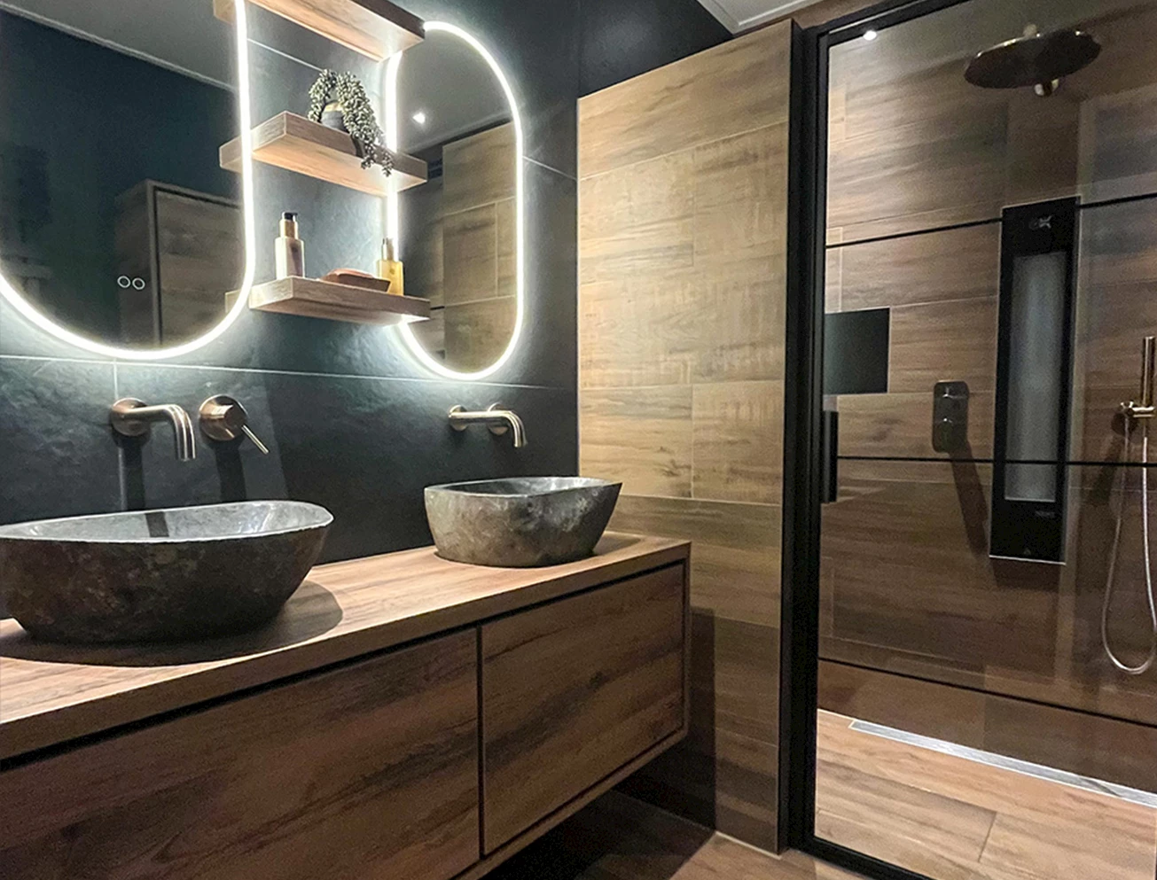 Bold Coffee Badkamer - sfeervolle badkamer 10