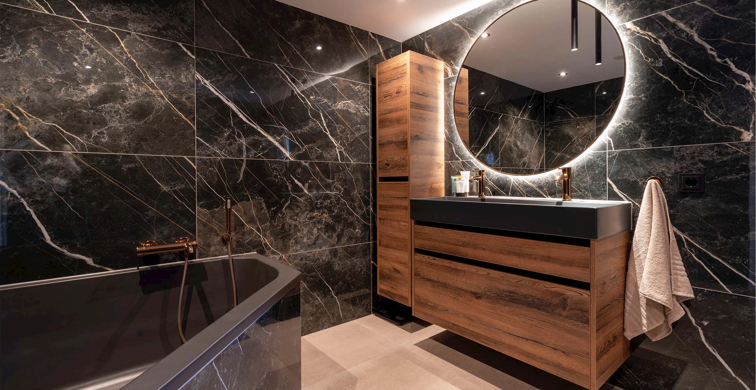 Bold Coffee Badkamer - sfeervolle badkamer 3