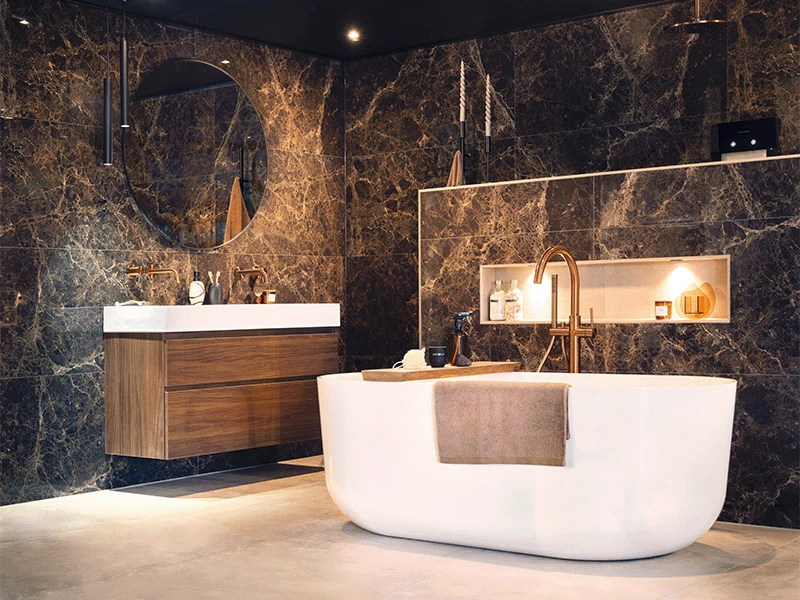 Bold Coffee Badkamer - sfeervolle badkamer 9