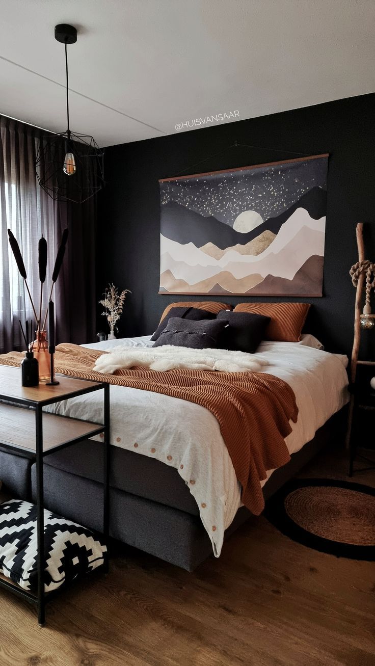 Bold Coffee Slaapkamer - sfeervolle slaapkamer 19