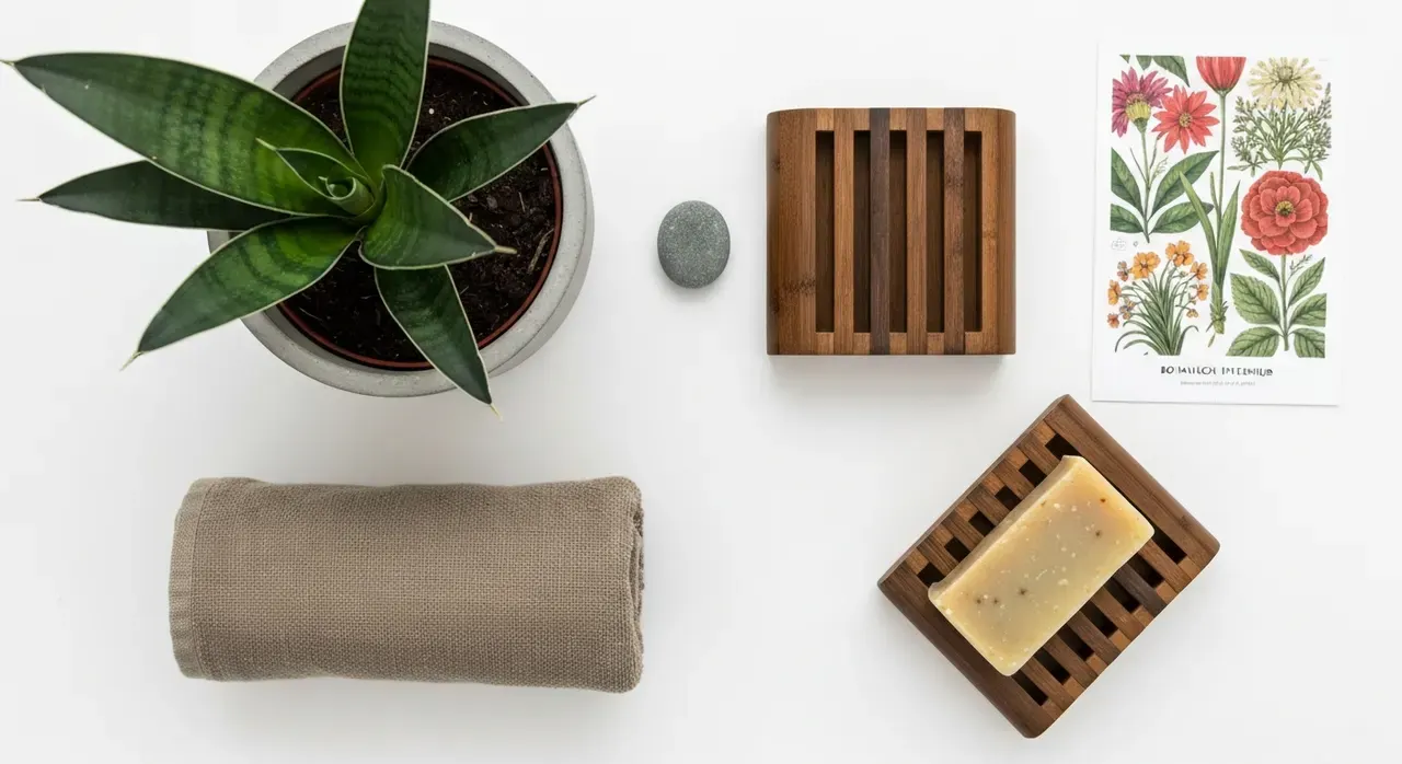 Botanisch Interieur Badkamer - inrichting en decoratie