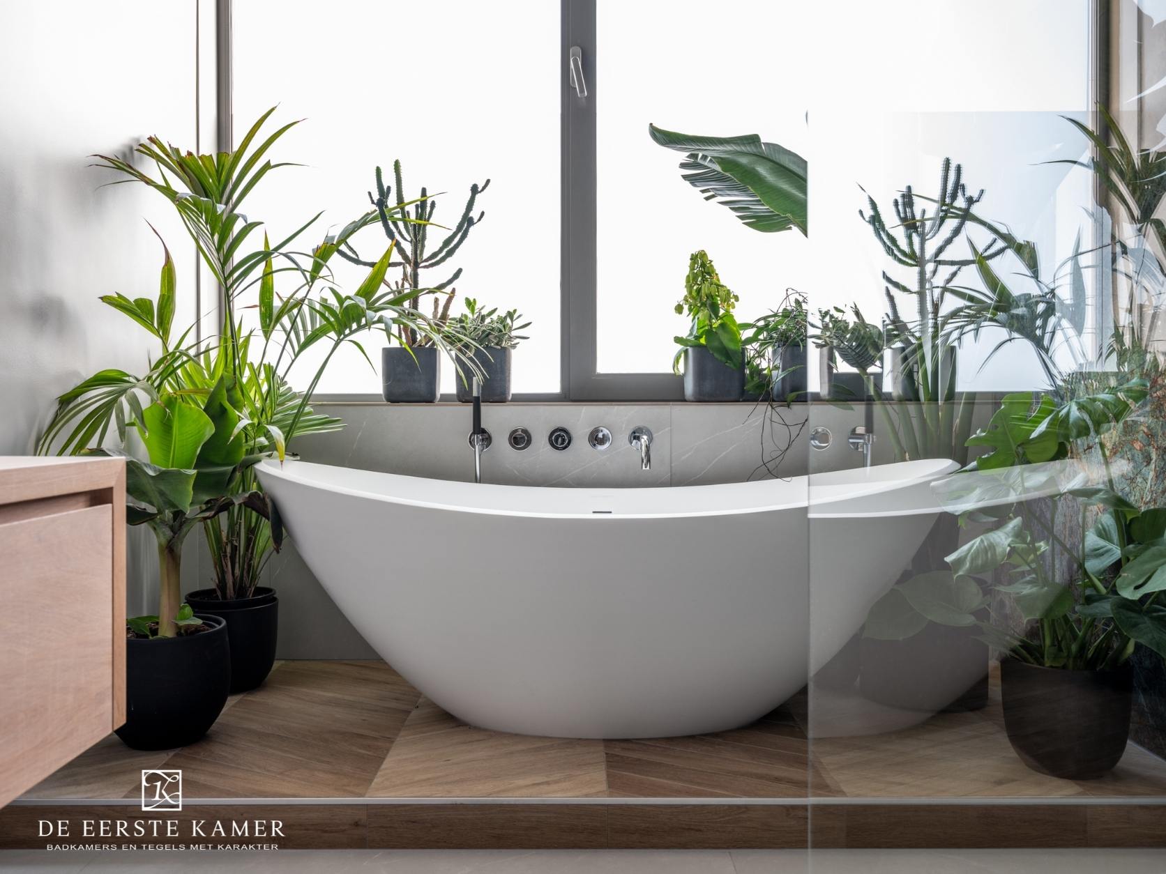 Botanisch Interieur Badkamer - sfeervolle badkamer 9