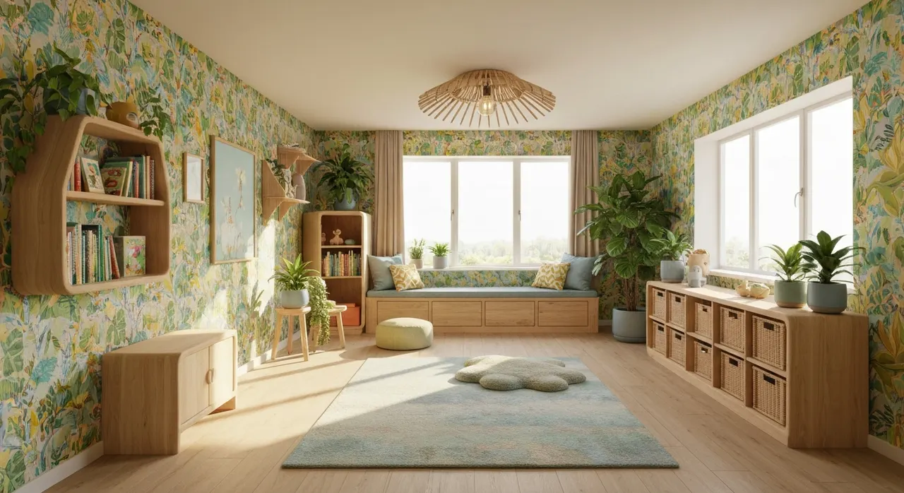 Botanisch Interieur kinderkamer