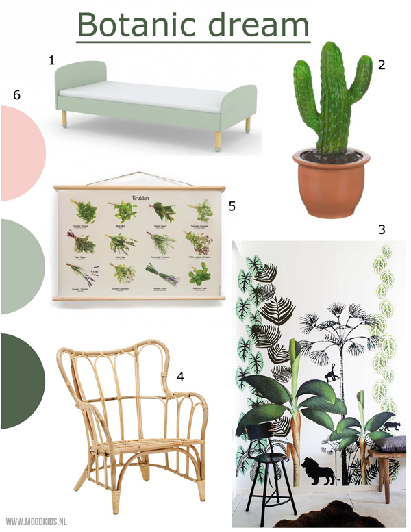 Botanisch Interieur Kinderkamer - sfeervolle kinderkamer 9