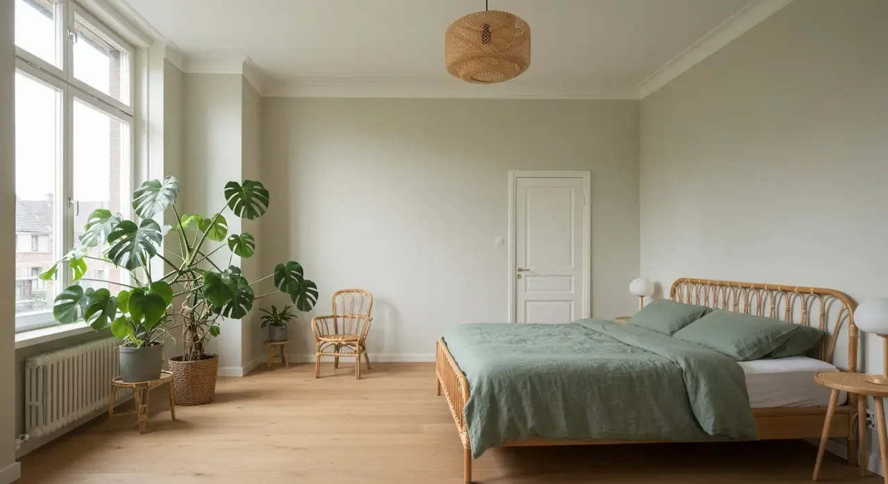 Botanisch Interieur slaapkamer