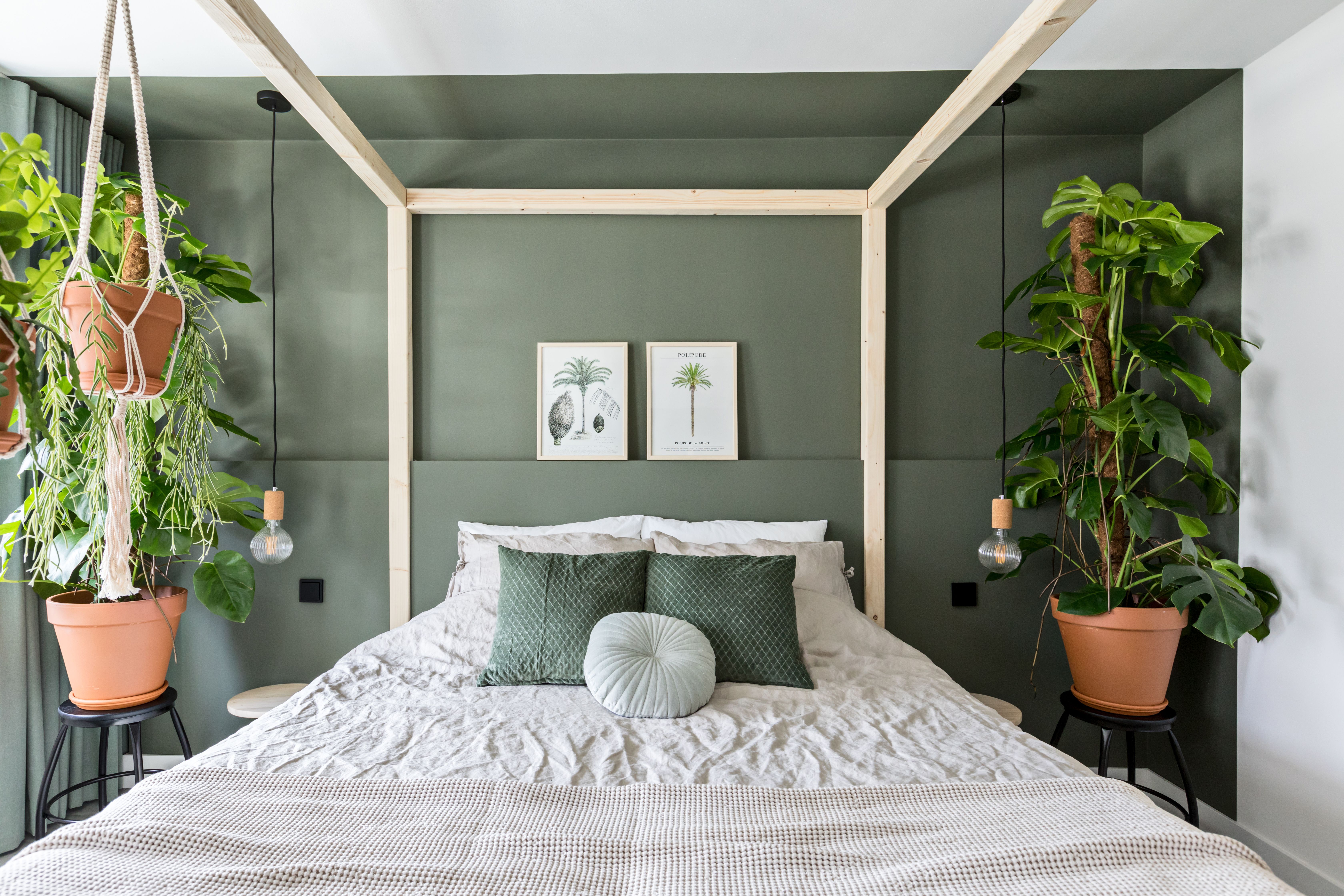 Botanisch Interieur Slaapkamer - sfeervolle slaapkamer 10
