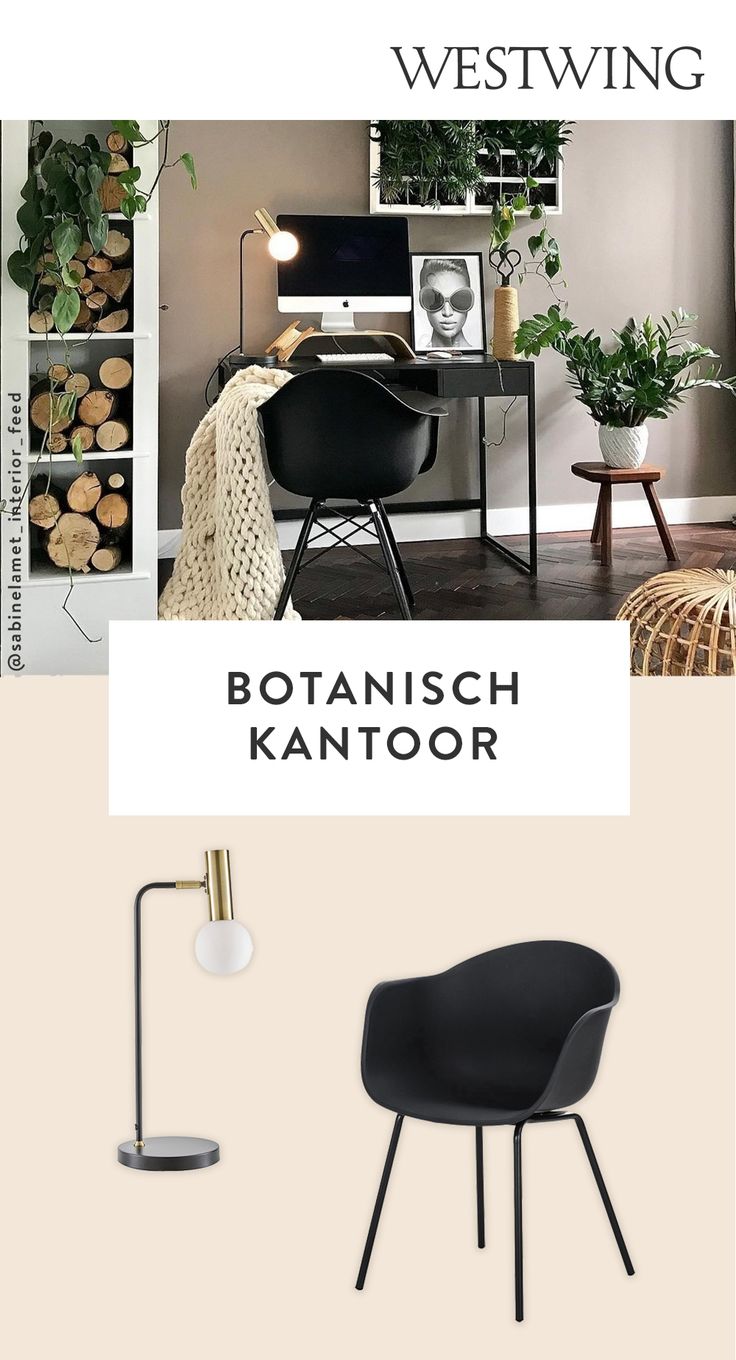 Botanisch Interieur Werkkamer - sfeervolle werkkamer 9