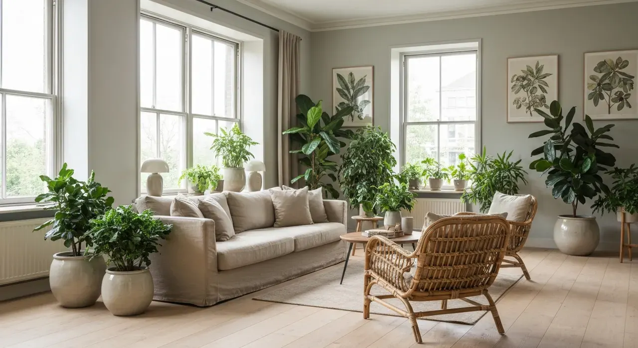 Botanisch Interieur woonkamer