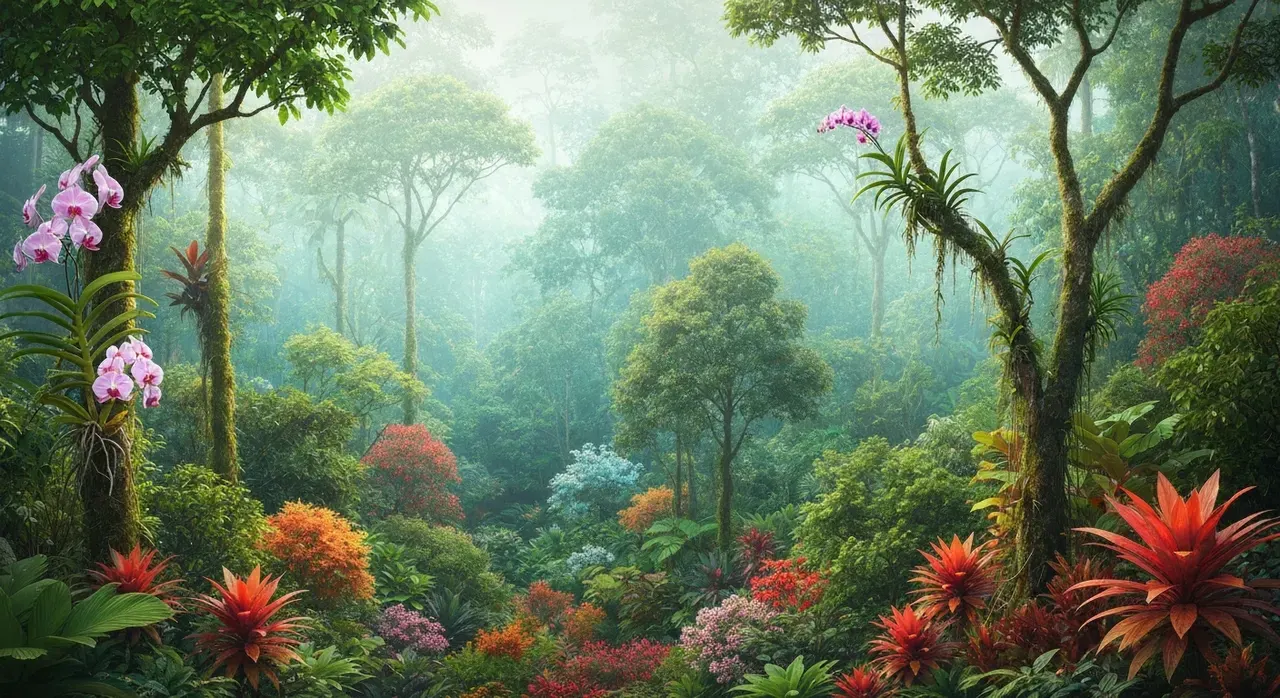 Botanisch Interieur Woonkamer - kleurenpalet en sfeer