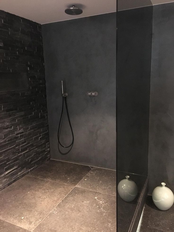 Brutalisme Badkamer - sfeervolle badkamer 11