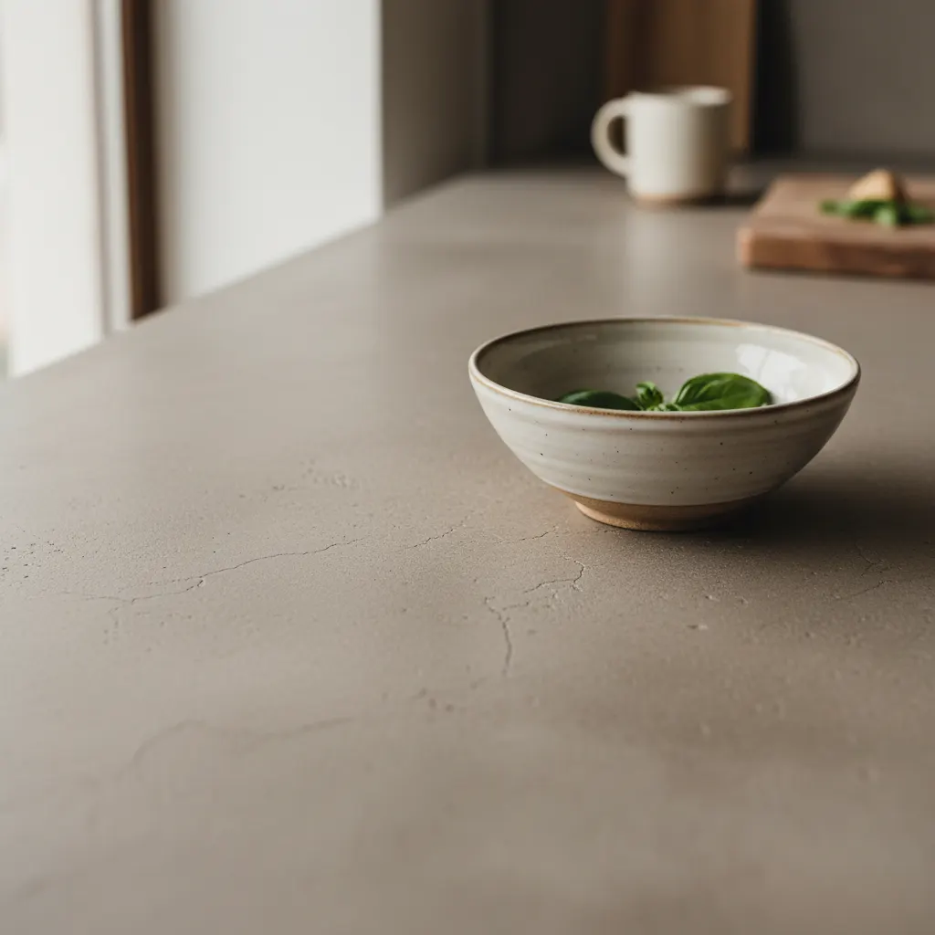 Brutalisme Keuken - detail van materialen en textuur