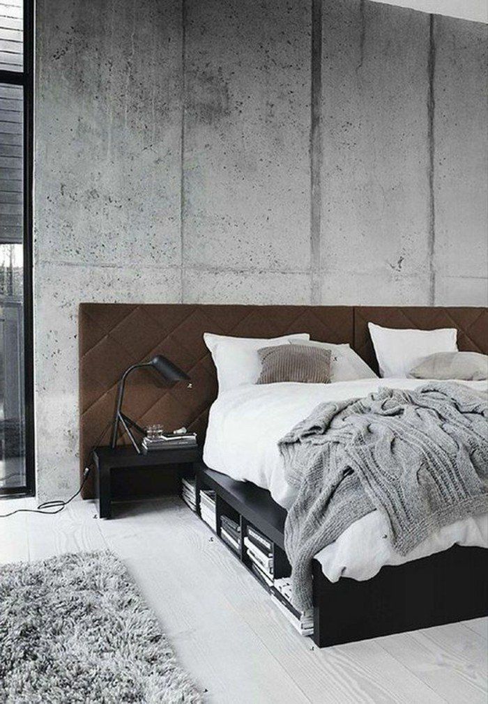 Brutalisme Slaapkamer - sfeervolle slaapkamer 6
