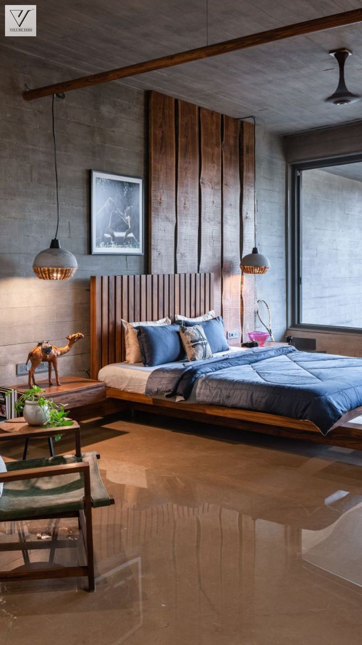 Brutalisme Slaapkamer - sfeervolle slaapkamer 7