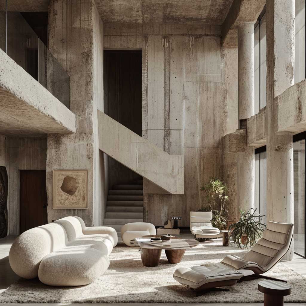 Brutalisme Slaapkamer - sfeervolle slaapkamer 9