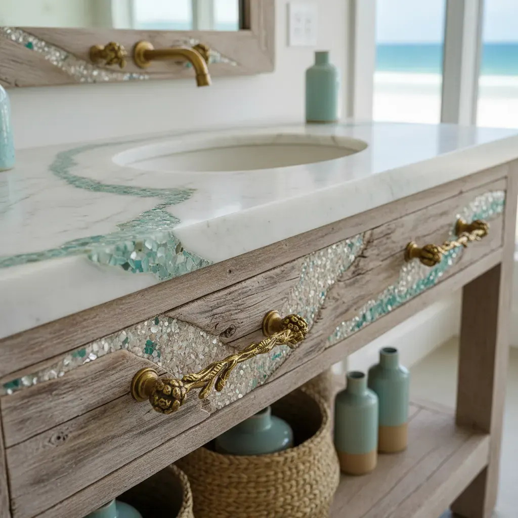 Coastal Badkamer - meubels en opstelling