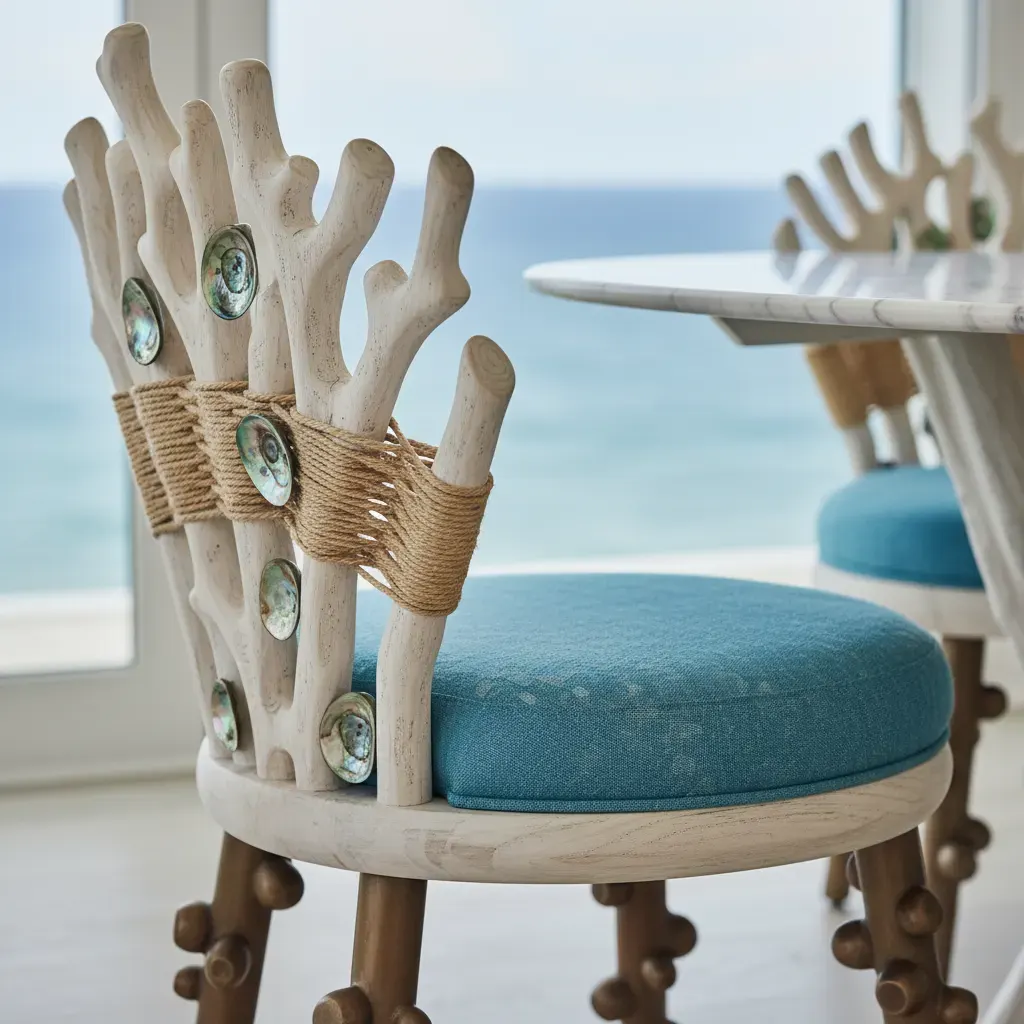 Coastal Eetkamer - meubels en opstelling